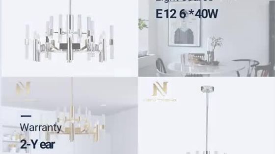 Modern indoor decoration fixtures metal frame gold crystal led pendant light DM00301