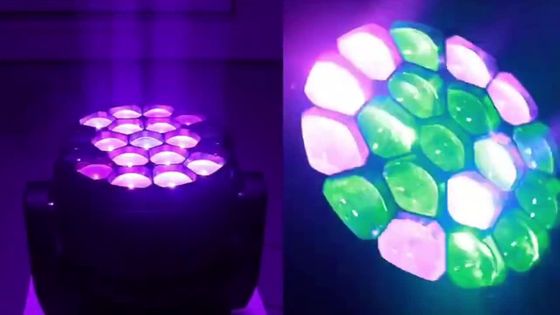 40pcs BEE Eyes LED Zoom Moving Head LED YR-4019B for washing the stage