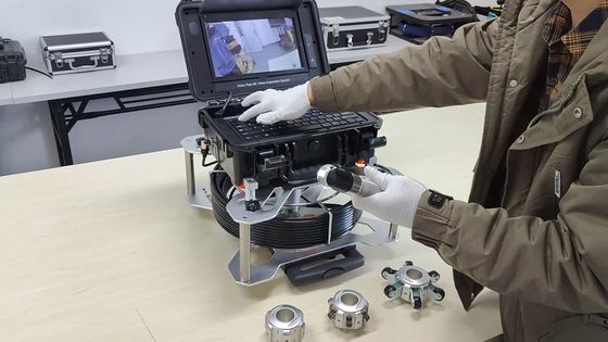 1080P 33mm Pan Tilt Rotation Sewer Inspection Camera System with 10