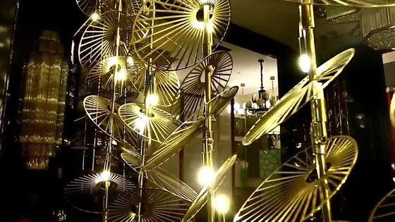 Unique design indoor decoration hotel lobby hall villa custom lighting led chandelier CPL-14