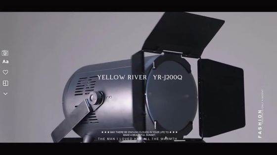 COB 200W RGBW ZOOM PAR WITH CTO YR-J200