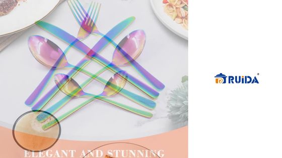 Stainless Steel Elegant Cloth Style Cutlery Premium Factory Cost Customized